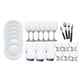 Vajilla Completa Opalina Platos Vasos Copas 48 Pzas